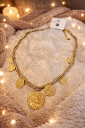 ✨ Collier Pièces Dorées Bohème✨
